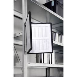 Durable nástěnný držák pohledové tabule VARIO MAGNET WALL 5 černá DIN A4 Počet dodaných průhledných tabulek 5