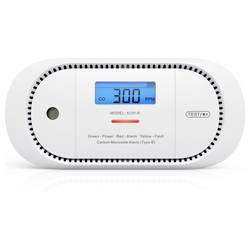 X-Sense XC01-R, ZASXS00167WEU detektor oxidu uhelnatého na baterii, detekce oxidu uhelnatého (CO)
