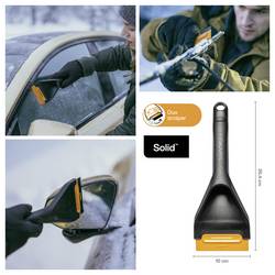 Fiskars plast škrabka na led/metlička na sníh (š x v) 100 mm x 264 mm nákladní vozy, osobní automobily, Vany, SUV černá/oranžová