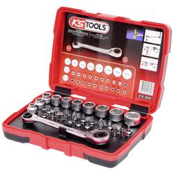 KS Tools 918.3050 sada nástrčných klíčů, metrický, 1/4 (6,3 mm), 31dílná, 918.3050
