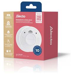 Alecto SD1010 2X detektor kouře vč. baterie s životností 10 let na baterii (Ø x v) 102 mm x 35 mm