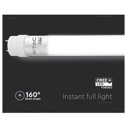 V-TAC LED trubice Energetická třída (EEK2021): F (A - G) T8 18 W (Ø x d) 28 mm x 1200 mm 1 ks