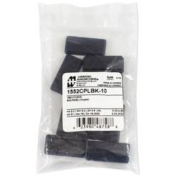 Hammond Electronics 1552CPLBK-10 pouzdro plast ABS černá (d x š x v) 51 x 76 x 16 mm 10 ks