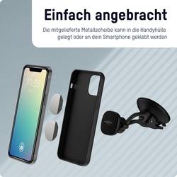 Ansmann Smart Scheibe přísavka, upevnění na ventilační mřížku držák mobilního telefonu do auta s magnetickým upevněním 2 - 12 mm