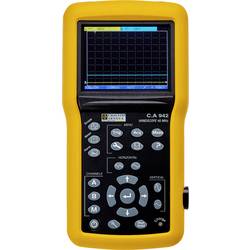 Chauvin Arnoux C.A 942 Ruční osciloskop 40 MHz, 2kanálový, 2 GSa/s, 2.5 kpts, 8 Bit, ruční provedení, funkce multimetru, Analýza harmonické oscilace, 1 ks,