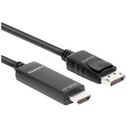 club3D DisplayPort / HDMI kabel Konektor DisplayPort, Zástrčka HDMI-A 3.00 m černá CAC-1087 Kabel DisplayPort