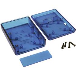 Hammond Electronics 1593PTBU plastová krabička 92 x 66 x 28 ABS modrá (transparentní) 1 ks