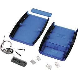 Hammond Electronics 1553BBK plastová krabička 117 x 79 x 24 ABS černá, šedobílá (RAL 7035) 1 ks