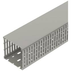 OBO Bettermann 6132516 vodicí lišta horná část (d x š x v) 2000 x 80 x 80 mm 12 ks šedá