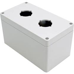 Hammond Electronics 1554PB2D univerzální pouzdro 160 x 90 x 90 polykarbonát šedá 1 ks