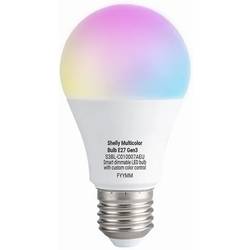 Shelly Multicolor Bulb E27 Gen3 Shelly LED žárovka, LED stmívač Energetická třída (EEK2021): F (A - G) Wi-Fi, Bluetooth