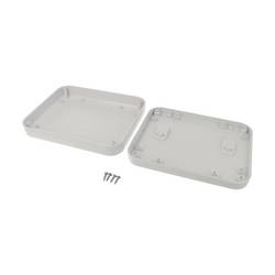 Hammond Electronics 1556GGY univerzální pouzdro 200 x 160 x 45 plast ABS zpomalující hoření šedá 1 ks