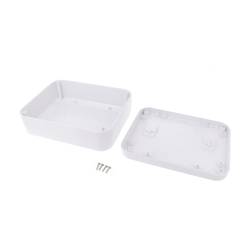 Hammond Electronics 1556GAWH univerzální pouzdro 200 x 160 x 70 plast ABS zpomalující hoření bílá 1 ks