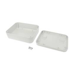 Hammond Electronics 1556GAGY univerzální pouzdro 200 x 160 x 70 plast ABS zpomalující hoření šedá 1 ks