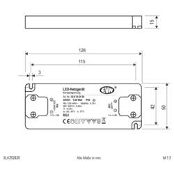 EVN SLK202420 napájecí zdroj pro LED konstantní napětí 24 V/DC 1 ks