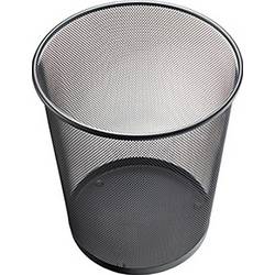 Helit the circle network H2518595 odpadkový koš 15 l (Ø x v) 26.5 cm x 28 cm kov černá 1 ks