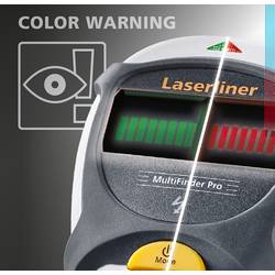 Laserliner detektor Ortungsgerät MultiFinder Pro Metall bis 10cm/and.Mat.4-5cm 080.966A Detekční hloubka (max.) 100 mm Druh materiálu dřeva, kabely vedoucí