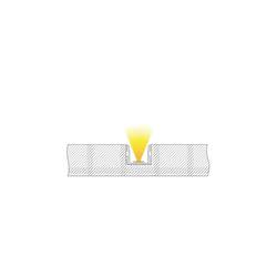 Deko Light 970143 AU-02-12 U profil hliník (š x v x h) 18 x 15 x 2000 mm 2 m