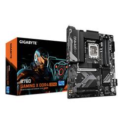 Gigabyte B760 GAMING X D4 GEN5 Základní deska Socket (PC) #####Intel® FC LGA 1700 Tvarový faktor ATX Čipová sada základní desky Intel® B760