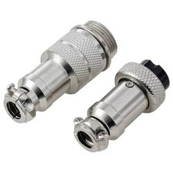 TRU COMPONENTS TC-13895600 kulatý konektor DIN, 1 sada