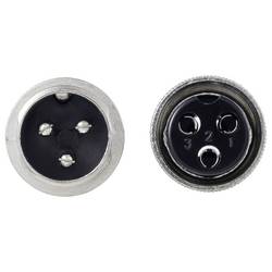 TRU COMPONENTS TC-13895600 kulatý konektor DIN, 1 sada
