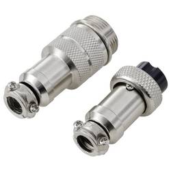 TRU COMPONENTS TC-13895608 kulatý konektor DIN, 1 sada