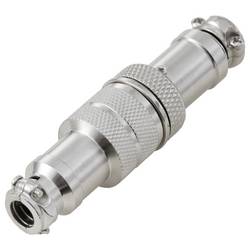 TRU COMPONENTS TC-13895608 kulatý konektor DIN, 1 sada