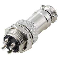 TRU COMPONENTS TC-13895640 kulatý konektor DIN, 1 sada
