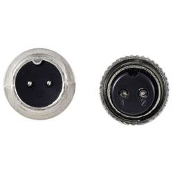 TRU COMPONENTS TC-13895556 kulatý konektor DIN, 1 sada