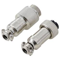 TRU COMPONENTS TC-13895564 kulatý konektor DIN, 1 sada