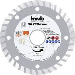 kwb 797170 diamantový řezný kotouč Průměr 115 mm Ø otvoru 22.23 mm kámen 1 ks
