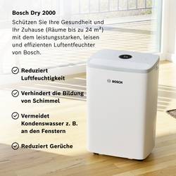 Bosch Home Comfort Dry 2000 odvlhčovač vzduchu, 7733703557, 55 m³, bílá