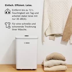 Bosch Home Comfort Dry 2000 odvlhčovač vzduchu, 7733703557, 55 m³, bílá