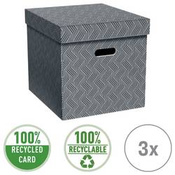 Leitz úložný box VON šedá 29 l (š x v x h) 320 x 315 x 365 mm 3 ks