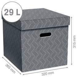 Leitz úložný box VON šedá 29 l (š x v x h) 320 x 315 x 365 mm 3 ks