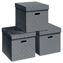 Leitz úložný box VON šedá 29 l (š x v x h) 320 x 315 x 365 mm 3 ks