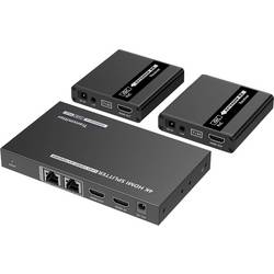 Value 1 na 3 HDMI rozbočovač 3840 x 2160 Pixel černá