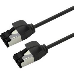 Roline 21.15.3260 RJ45 síťové kabely, propojovací kabely CAT 8.1 U/FTP 0.15 m černá 1 ks