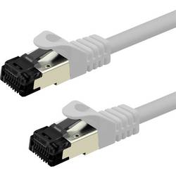 Value 21.99.1872 RJ45 síťové kabely, propojovací kabely CAT 8.1 S/FTP 2 m bílá 1 ks