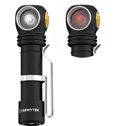 ArmyTek Wizard C2 WR Magnet Warm & Red LED čelovka, s magnetickým držákem, napájeno akumulátorem, 1100 lm, 3 h, 65 g