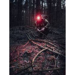 ArmyTek Wizard C2 WR Magnet Warm & Red LED čelovka, s magnetickým držákem, napájeno akumulátorem, 1100 lm, 3 h, 65 g