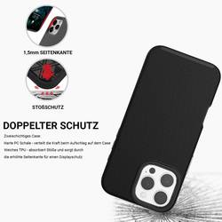 JT Berlin BackCase Pankow Solid zadní kryt na mobil Apple iPhone 16 Pro Max černá Kompatibilní s MagSafe, 1552552, odolné vůči nárazům 11082