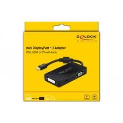 Delock 62073 Mini-DisplayPort adaptér černá 15 cm
