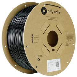 Polymaker PB01043 PB01043 vlákno pro 3D tiskárny PETG plast Žáruvzdorné, Vysoká pevnost v tahu 1.75 mm 3000 g černá PolyLite™ 1 ks