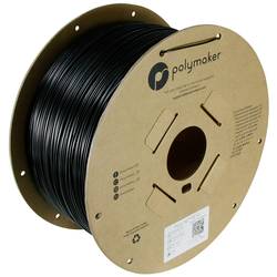Polymaker PB01043 PB01043 vlákno pro 3D tiskárny PETG plast Žáruvzdorné, Vysoká pevnost v tahu 1.75 mm 3000 g černá PolyLite™ 1 ks