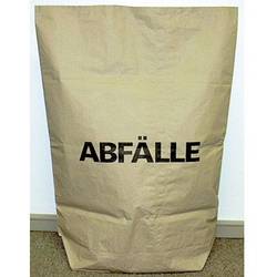 7002 pytle na odpadky 120 l papír (š x v) 75 cm x 95 cm natronově hnědá 25 ks