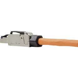LogiLink MP0040, Konektor RJ45, černá, stříbrná, 1 ks