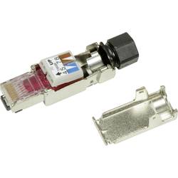 LogiLink MP0040, Konektor RJ45, černá, stříbrná, 1 ks