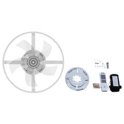 Westinghouse stropní ventilátor 20 W (Ø x v) 500 mm x 165 mm bílá s časovačem, s dálkovým ovládáním, s osvětlením, vyměnitelné lopatky, s volitelným ambientním