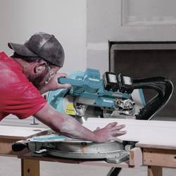 Makita DLS111ZU akumulátorová kapovací a pokosová pila bez akumulátoru 260 mm 30 mm